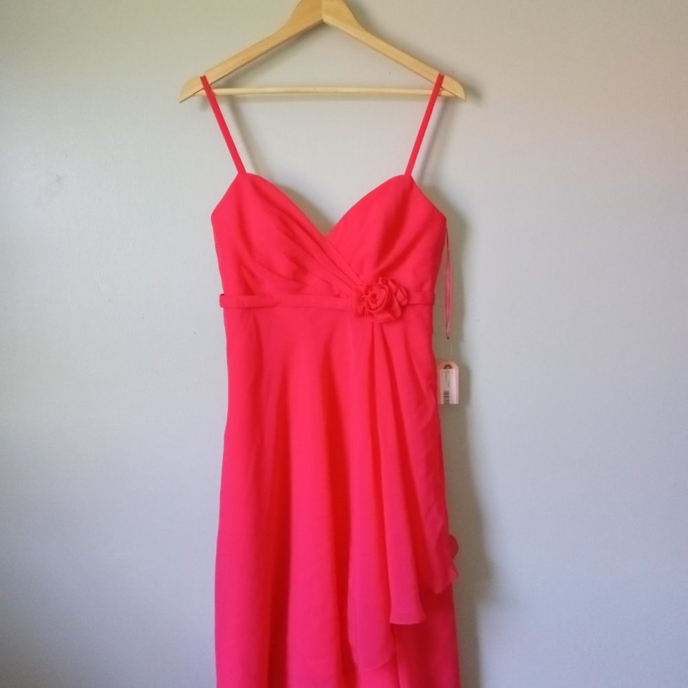 Allure Bridal Watermelon Bikini Strap Dress